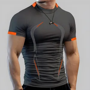 2022 Men&#39;s Summer Casual Comfortable Tight-Fitting T-Shirt Sports Gym Sportswear Quick-Drying Breathable Shirt XXS-6XL