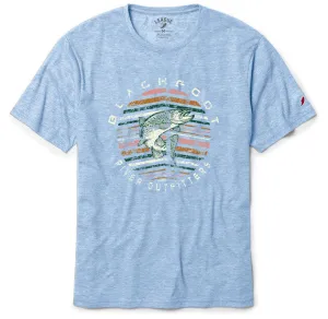 BRO Logo Reclaim Power Blue S/S Tee