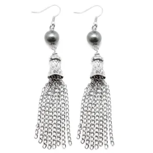 Catch Me I'm Falling Silver Earring