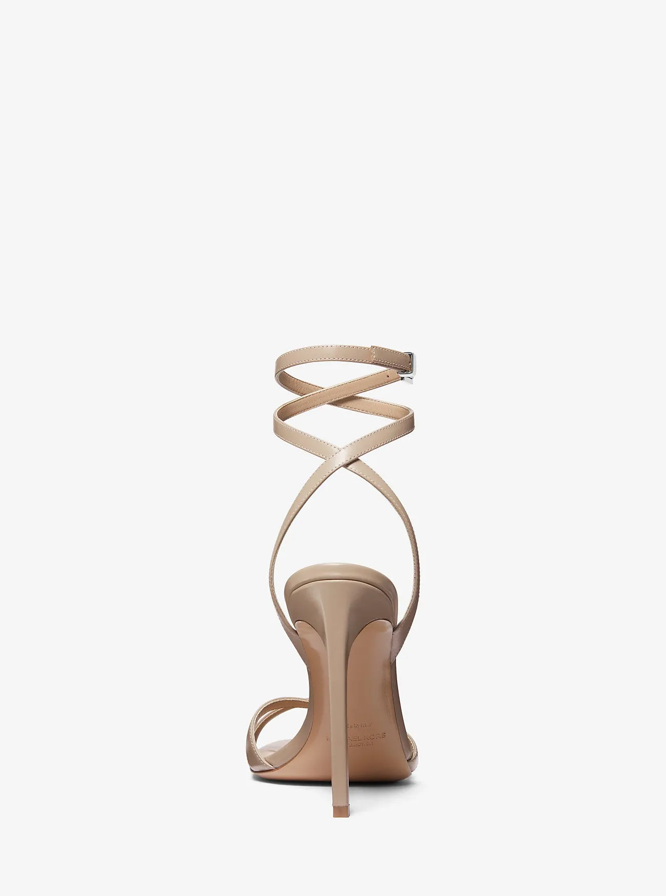 Chrissy Michael Kors leather sandals, brown