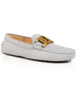 Gommini Suede Loafer in Lavender