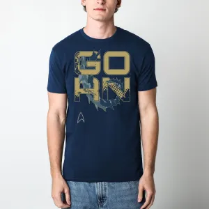 Gorn Tail Navy Tee