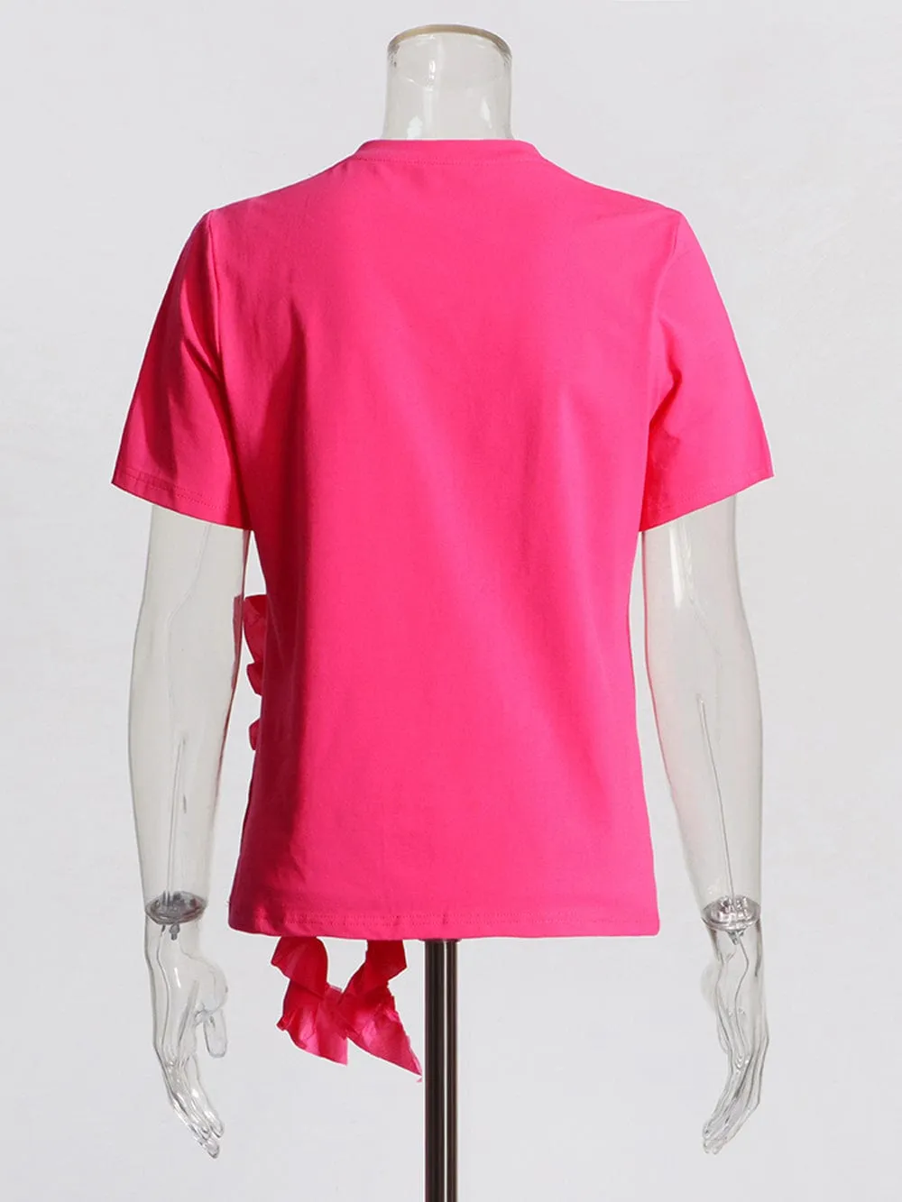 Ivana Appliques Folds Top