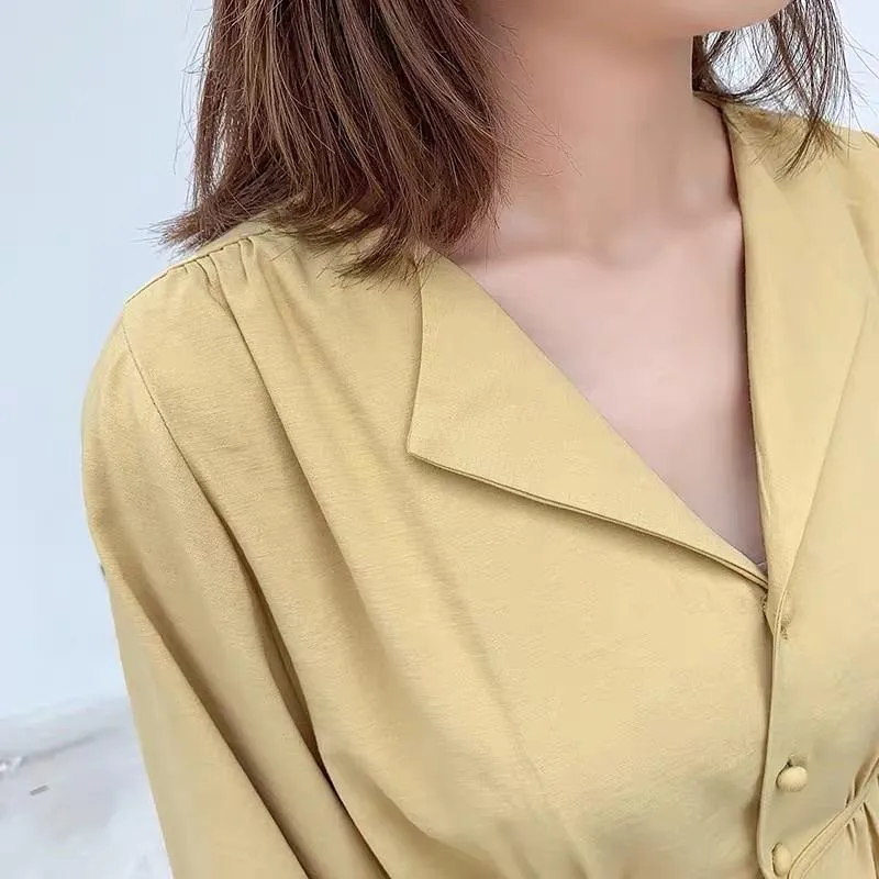 Korean Peplum Tops  - Likka