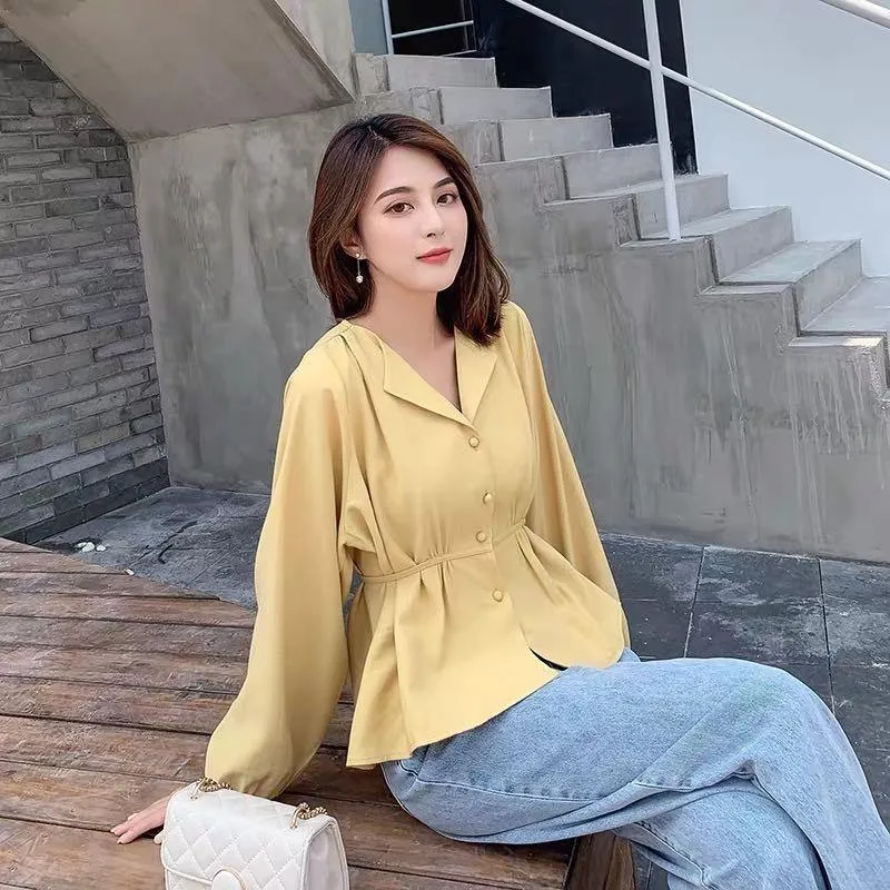 Korean Peplum Tops  - Likka