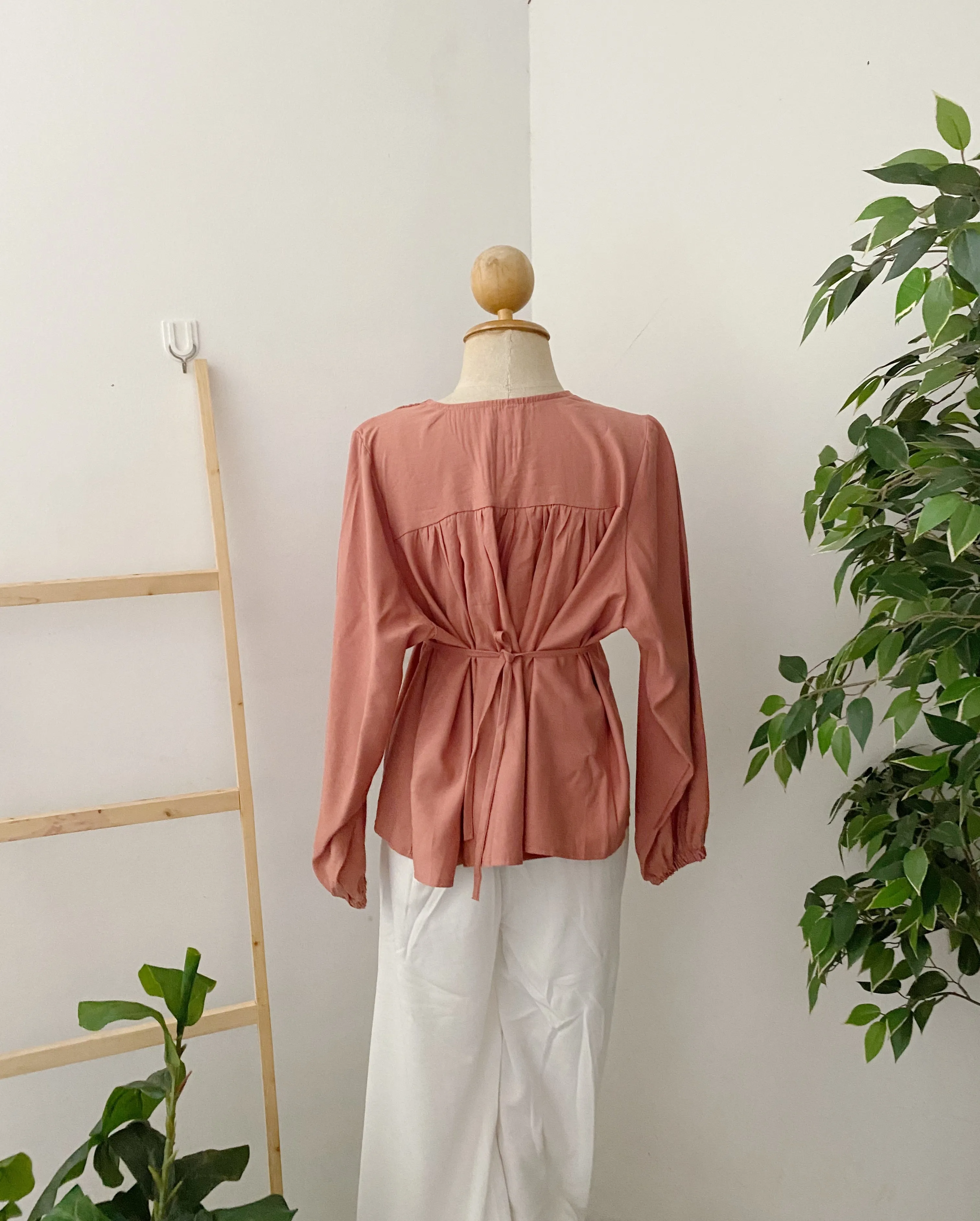 Korean Peplum Tops  - Likka