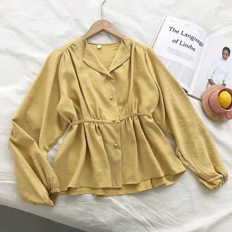 Korean Peplum Tops  - Likka