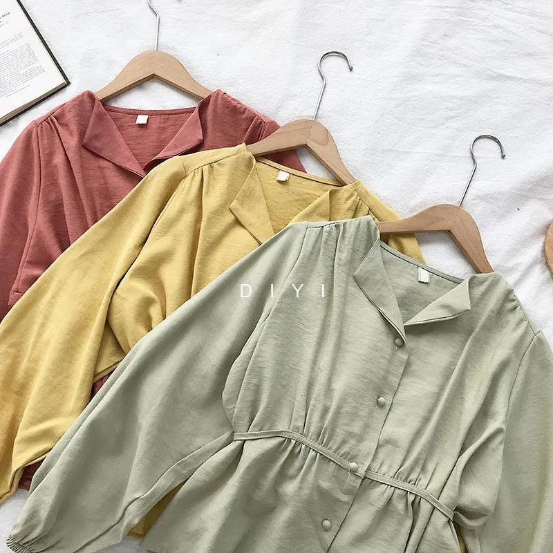 Korean Peplum Tops  - Likka