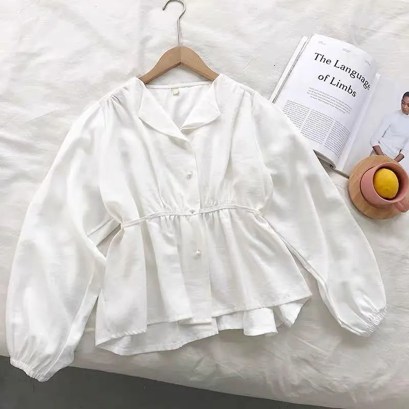 Korean Peplum Tops  - Likka