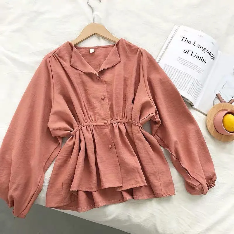 Korean Peplum Tops  - Likka