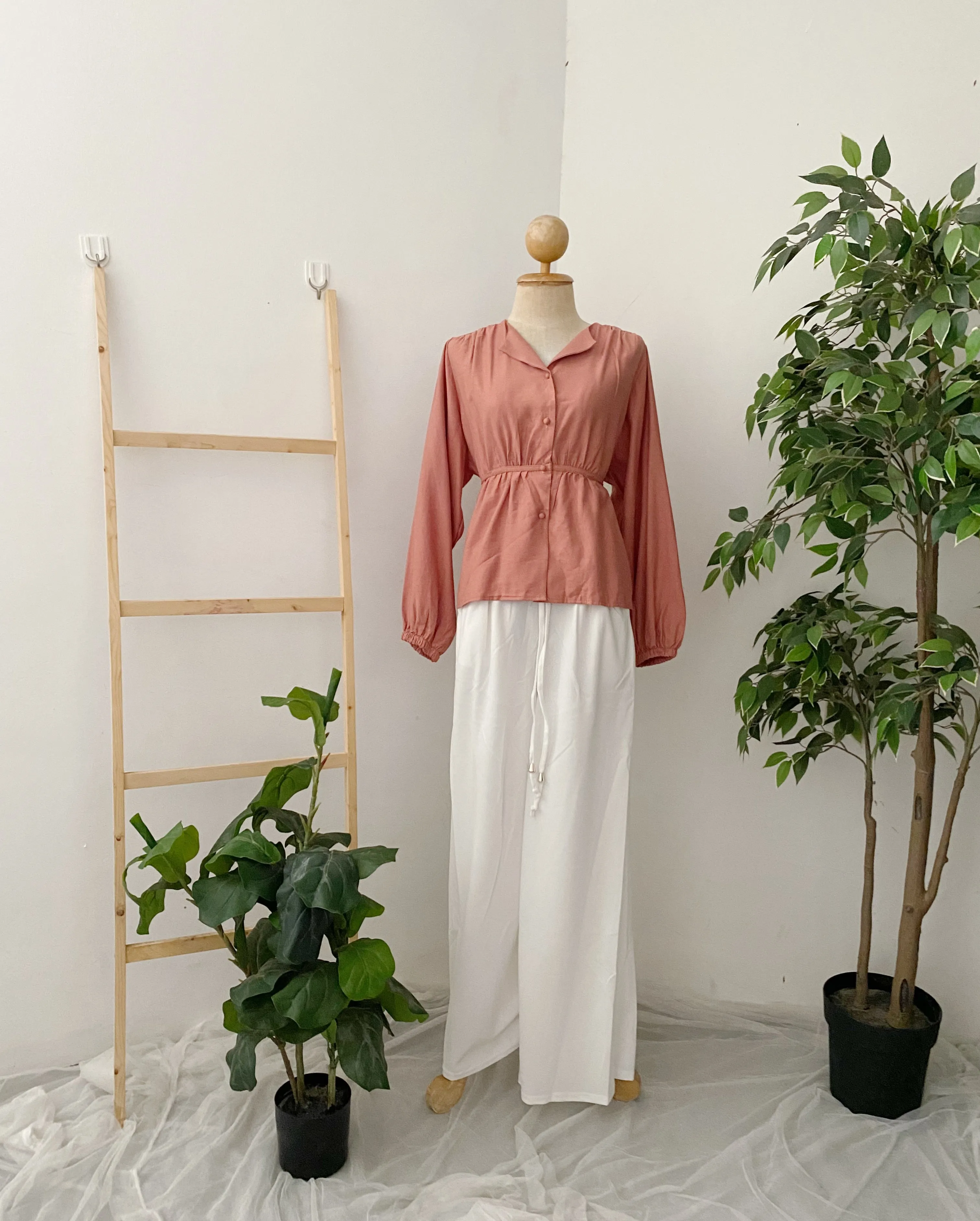 Korean Peplum Tops  - Likka
