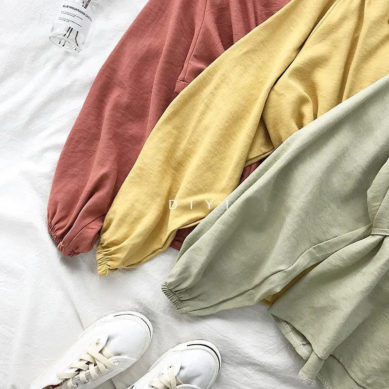 Korean Peplum Tops  - Likka
