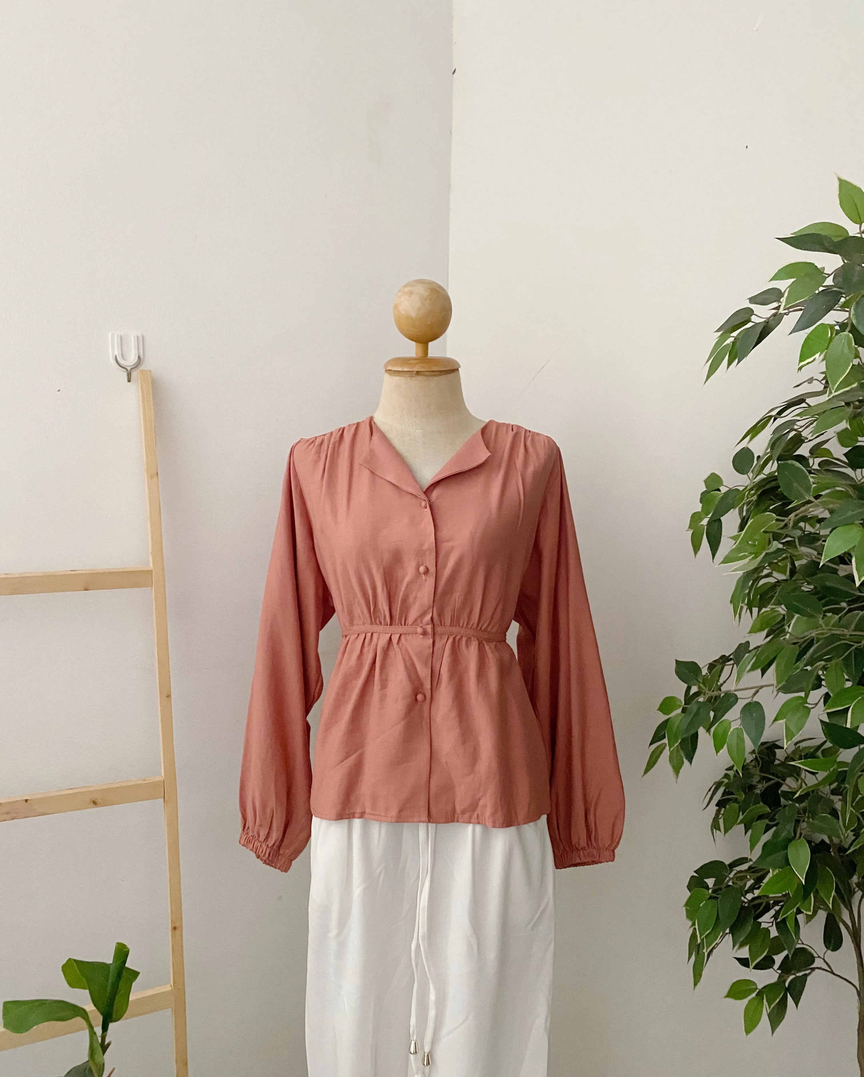 Korean Peplum Tops  - Likka