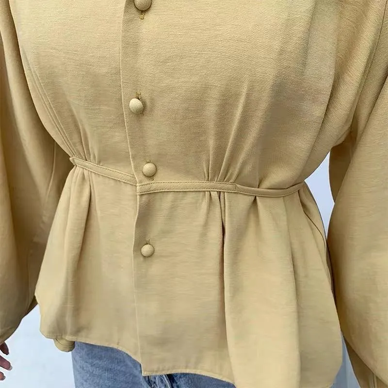 Korean Peplum Tops  - Likka