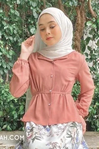 Korean Peplum Tops  - Likka