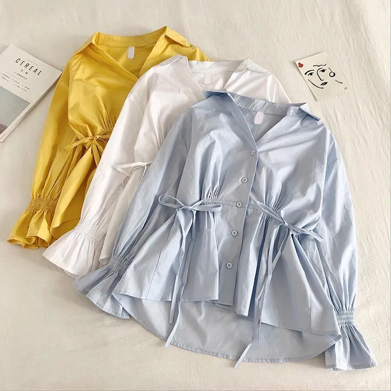 Korean Sweet  Peplum Tops 2.0