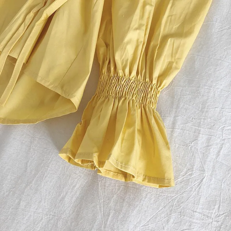 Korean Sweet  Peplum Tops 2.0