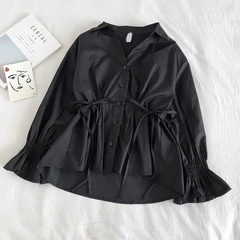 Korean Sweet  Peplum Tops 2.0
