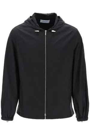 LOGO NYLON WINDBREAKER JACKET