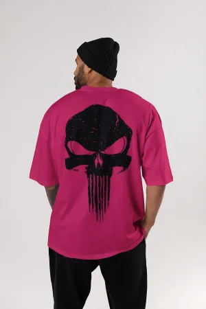 Long Skull Punisher 2.0 - Gym Oversized T Shirt