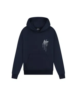 Malelions Junior Painter Hoodie | Navy/White
