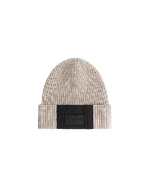 Malelions Men Nylon Beanie | Taupe