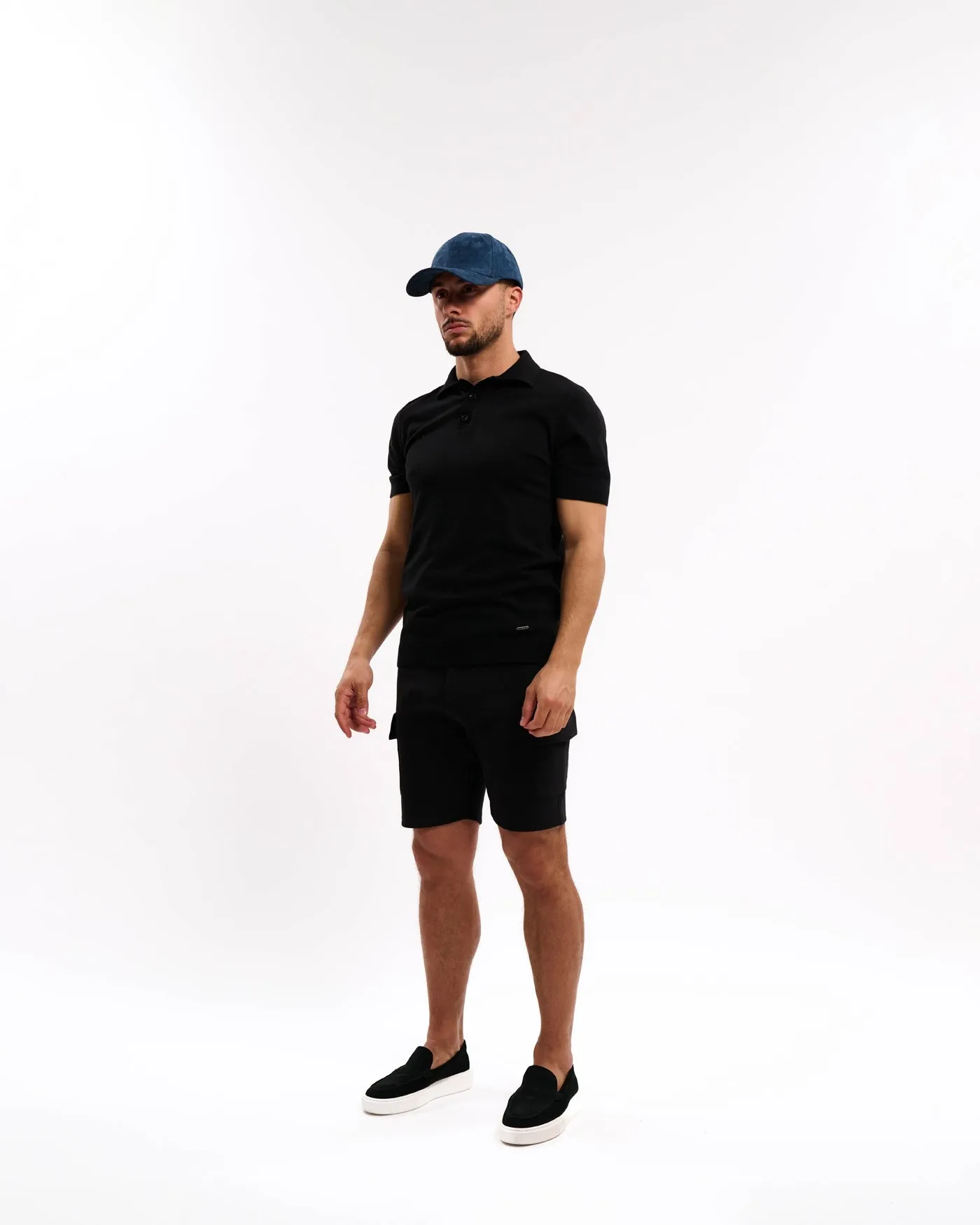 Malelions Men Suedine Cap | Navy