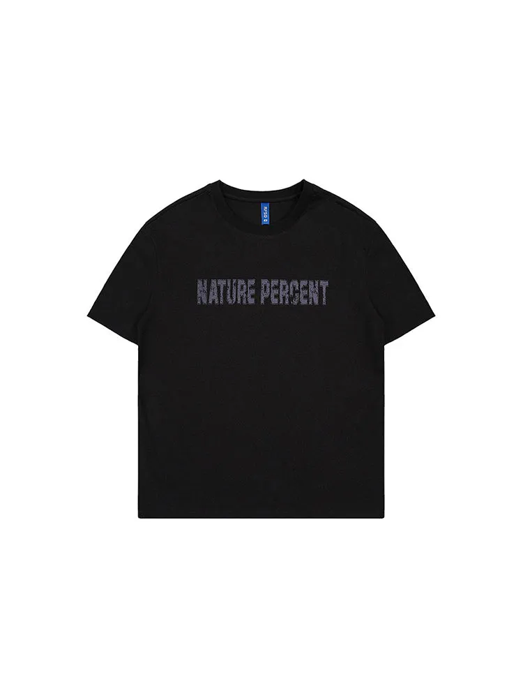 Men'S Senset Back Print T-Shirts