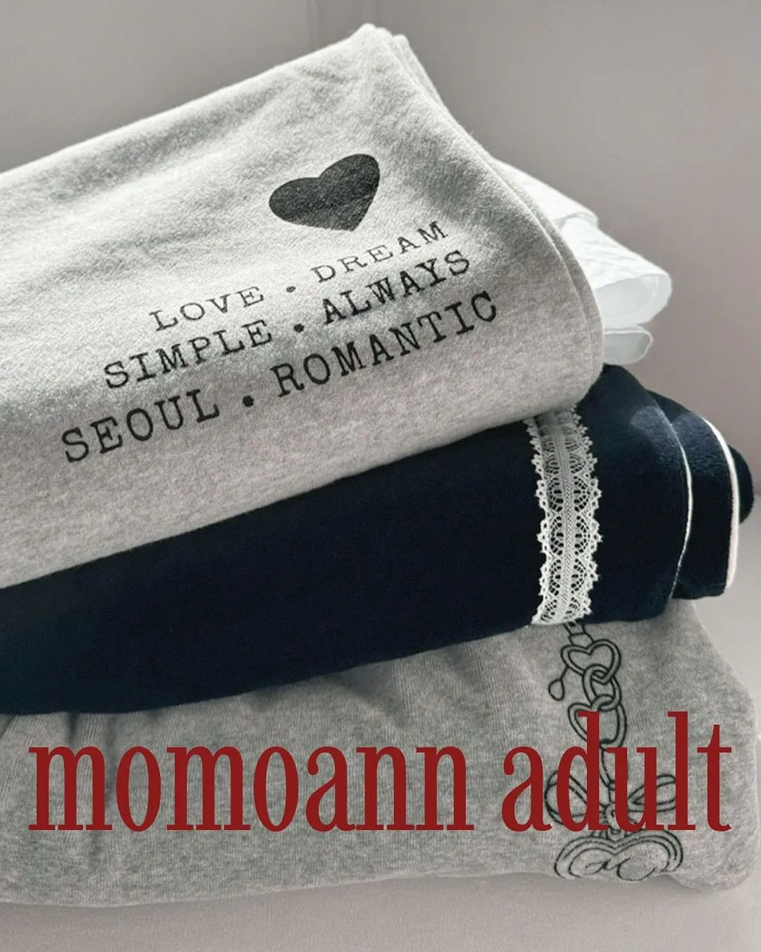 MOMOANN MOM RELAXED PANTS**PREORDER