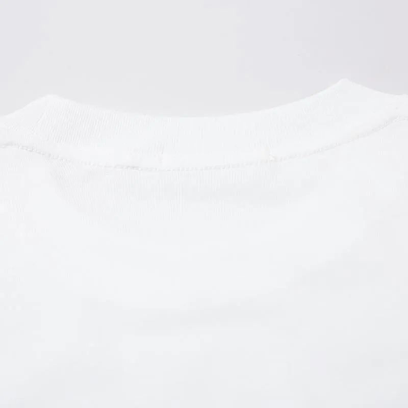 "Spiky Head" Letter Print T-shirt