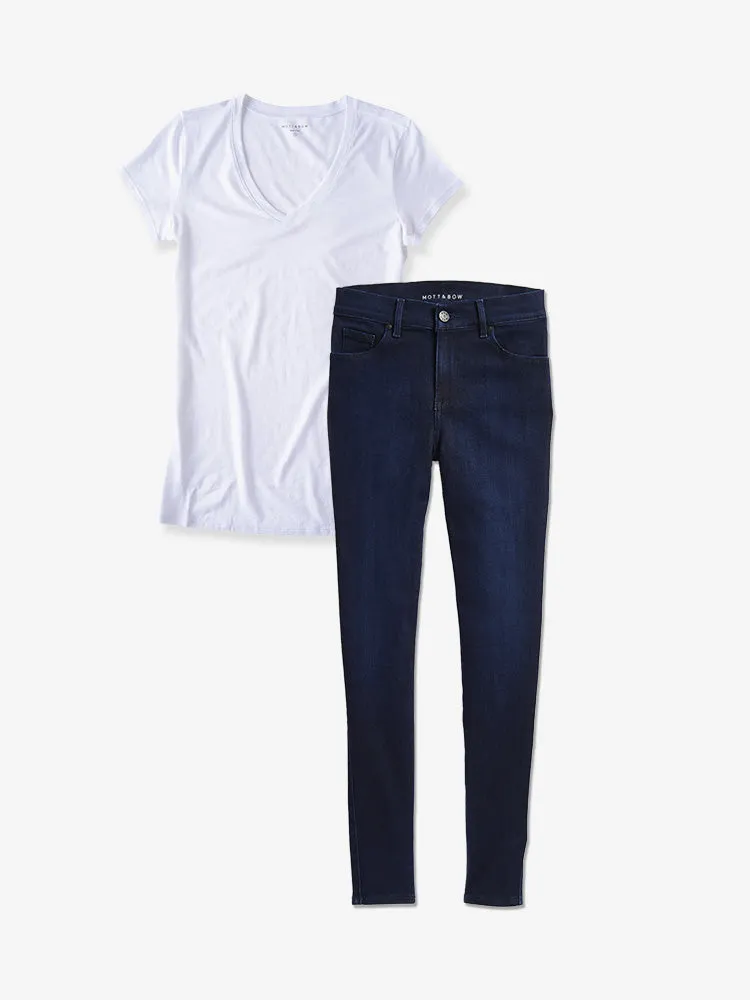 Set 05: 1 pair of Jeans   1 Marcy Tee