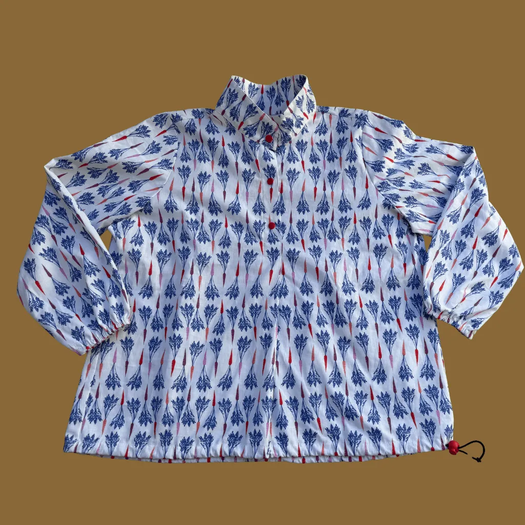 The Kaley Top - Blue Top Carrot