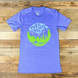 Unisex Surf Wyoming® First Park 3.0 Tee - Heather Lapis