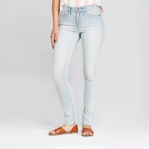 UT High Rise Acid Wash Jeans