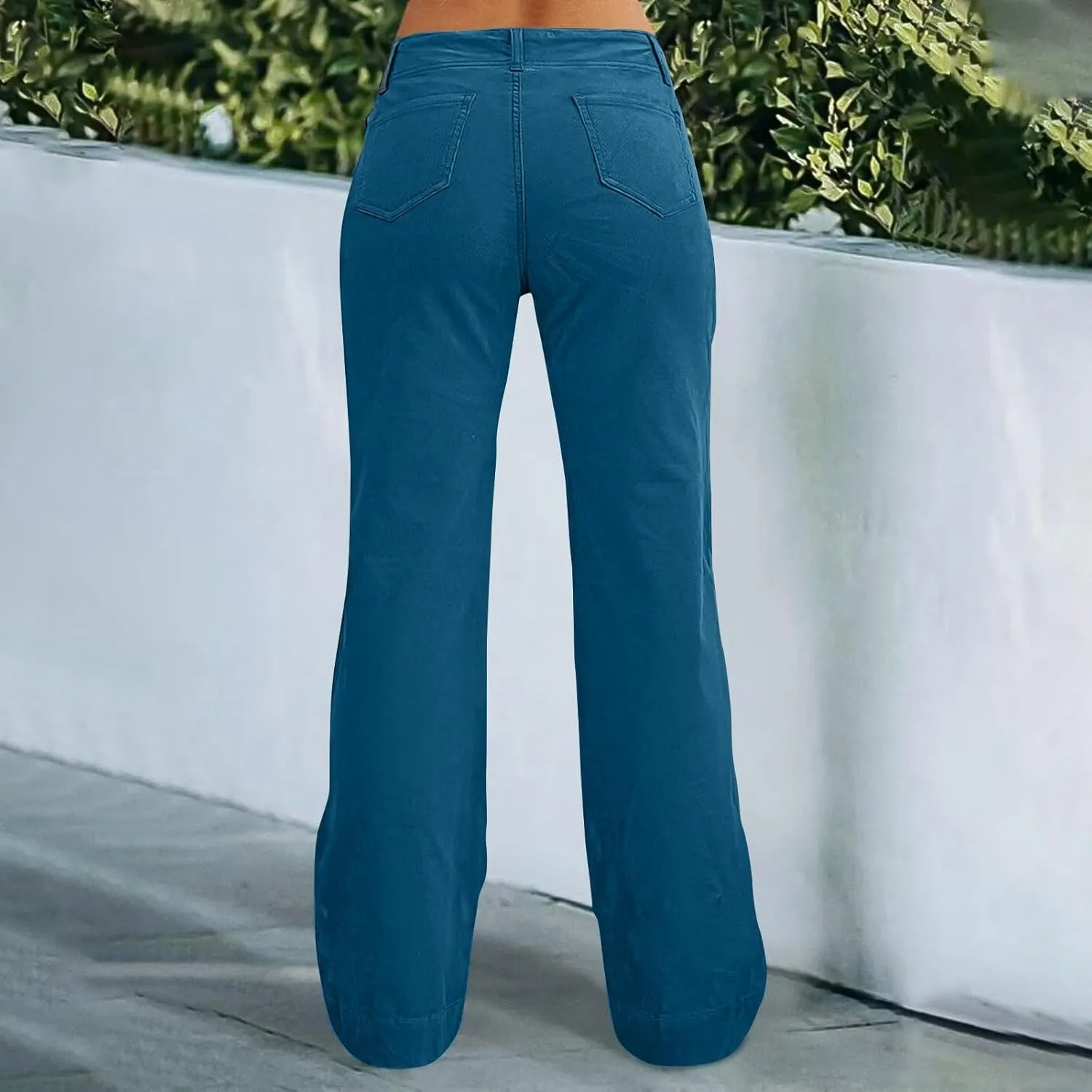 Wide Leg Pants for Women, Wide Leg Straight Oversized Pants High Waisted
