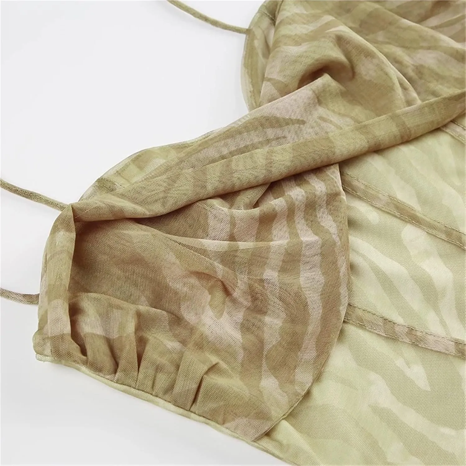 Women's camisole tank top, backless strappy bustier camisole tank top, mesh waistband bustier camisole