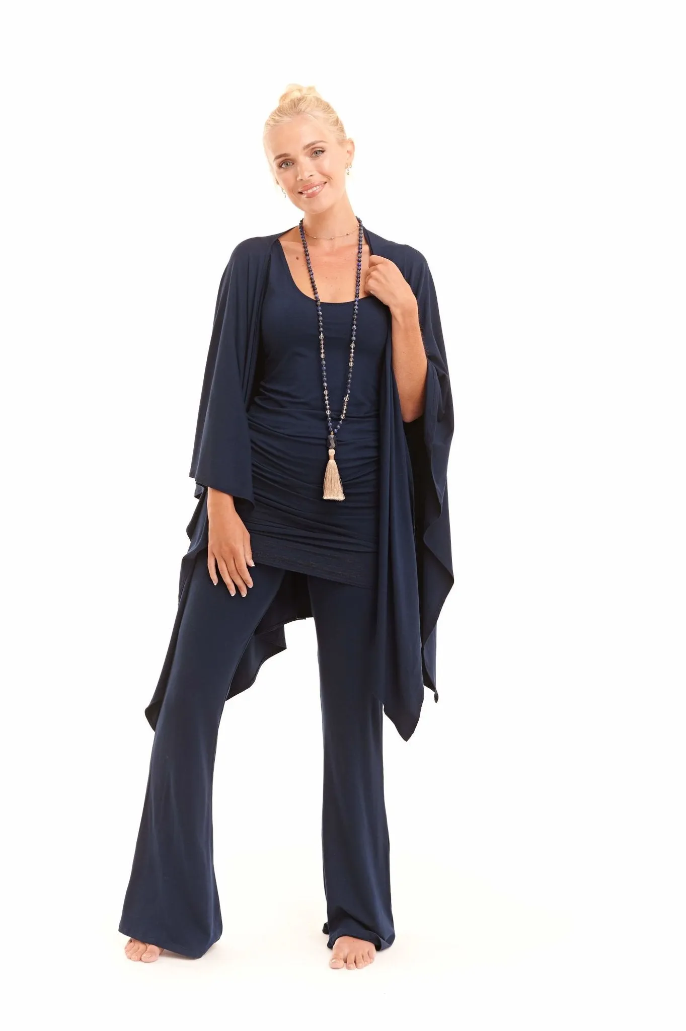 WRAP TOP NAVY